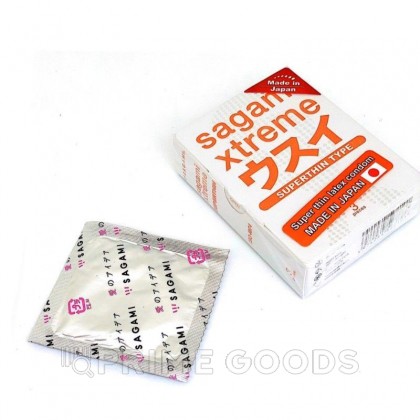 Презервативы SAGAMI Xtreme 0.04 мм. ультратонкие 3 шт. от sex shop primegoods фото 3