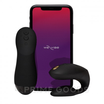 Вибратор для пар We-Vibe Chorus Pro, черный от sex shop primegoods фото 9