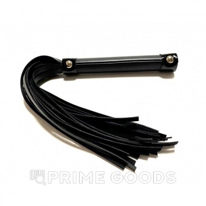 Плеть из эко-кожи чёрная от sex shop primegoods фото 3