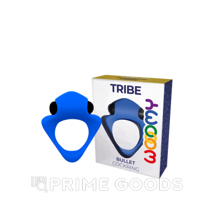 Эрекционное кольцо Tribe с вибрацией от WOOOMY от sex shop primegoods