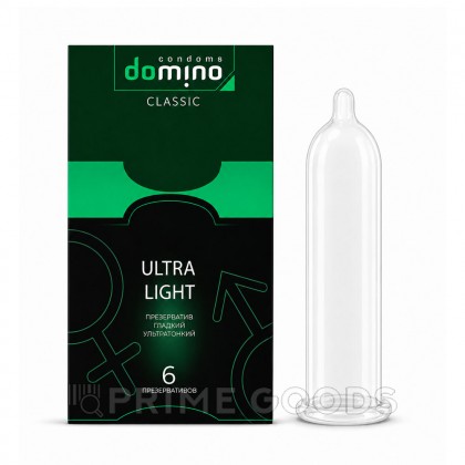 Презервативы DOMINO CLASSIC Ultra Light, ультратонкие, 6 шт от sex shop primegoods