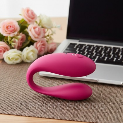Вибратор для пар TWIN Pink с управлением через приложение от Amovibe от sex shop primegoods фото 9