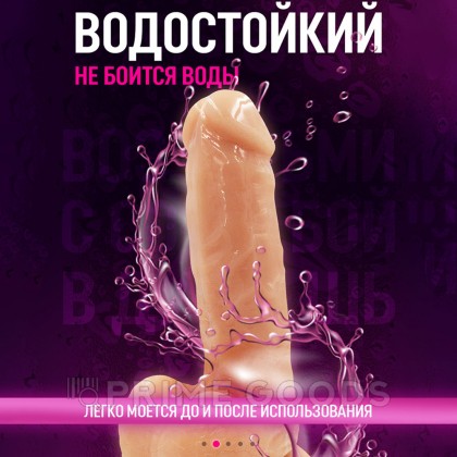 Фаллоимитатор на присоске телесный в коробке (17x3,5) от sex shop primegoods фото 2