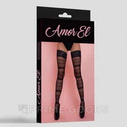 Ажурные чулки Orse S/L от sex shop primegoods фото 2