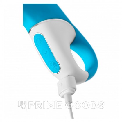 Вибратор-кролик Embrace me berry Satisfyer, бирюзовый от sex shop primegoods фото 8