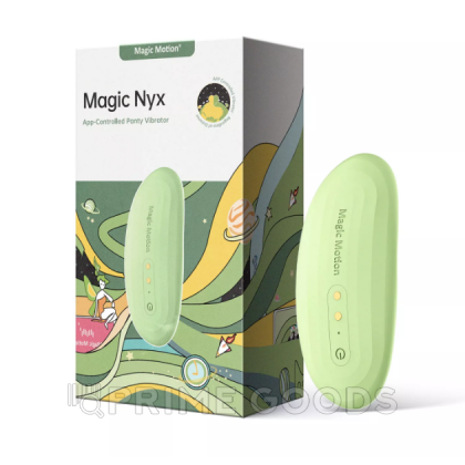 Смарт вибратор Magic nyx от Magic motion зеленый от sex shop primegoods фото 10
