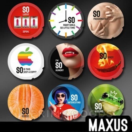 MAXUS Презервативы Ultra-thin Collections гладкие, 1 шт. от sex shop primegoods