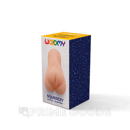 Мастурбатор реалистичный Squeeezy (вагина) от WOOOMY от sex shop primegoods фото 4
