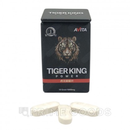 Возбуждющее средство для мужчин Tiger King (10 таблеток) от sex shop primegoods