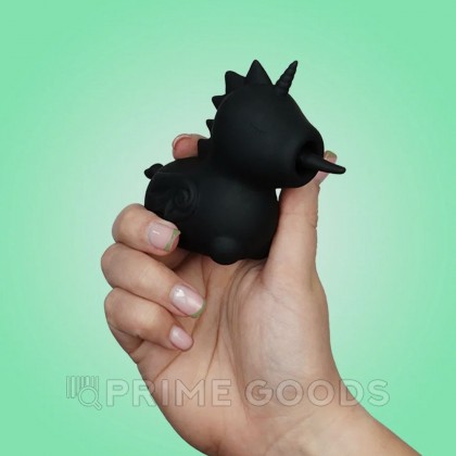 Вибромассажер Unihorn Wild Spirit со стимуляцией язычком от sex shop primegoods фото 3