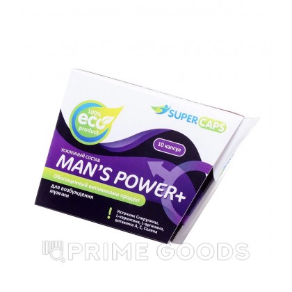 Средство возбуждающее Man's Power plus 10 капс. от sex shop primegoods фото 2