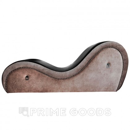 Диван-софа тантра с креплениями для наручников, бежевый от sex shop primegoods