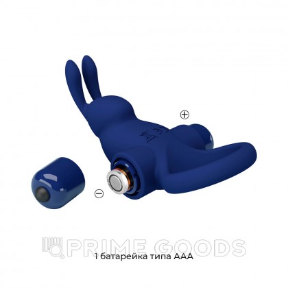 Эрекционное кольцо с вибрацией Blue rabbit от sex shop primegoods фото 7