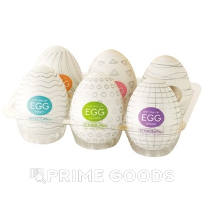 Мастурбатор TENGA EGG SILKY, шелковая текстура - ОРИГИНАЛ от sex shop primegoods фото 3