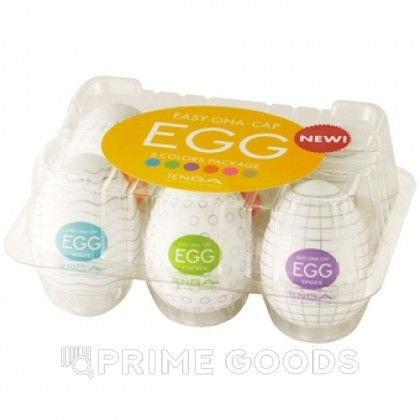 Мастурбатор TENGA EGG SILKY, шелковая текстура - ОРИГИНАЛ от sex shop primegoods фото 2