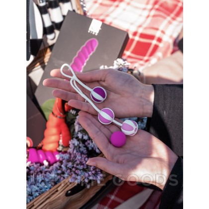 Вагинальные шарики Geisha Balls 3, 17х3 см от sex shop primegoods фото 4