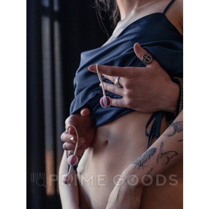 Вагинальные шарики Geisha Balls Mini, 14х2.2 см от sex shop primegoods фото 6