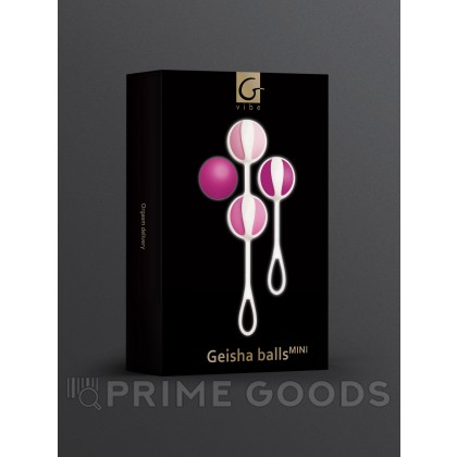 Вагинальные шарики Geisha Balls Mini, 14х2.2 см от sex shop primegoods фото 11