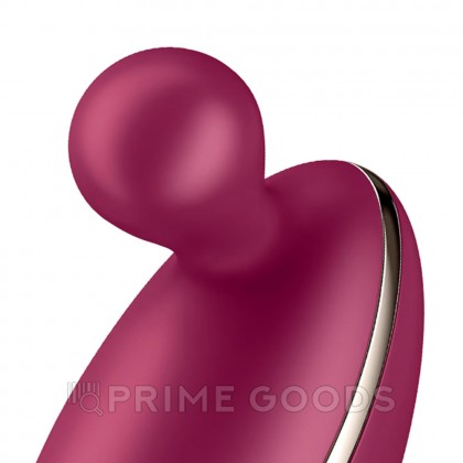 Стимулятор клитора Satisfyer Spot On бордовый от sex shop primegoods фото 5