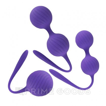 Набор вагинальных шариков Orion Sweet Smile силиконовые, 3 шт. от sex shop primegoods фото 4