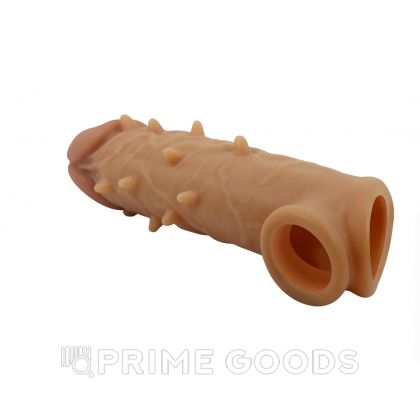 Насадка на пенис Osborn c креплением под мошонку от sex shop primegoods фото 2