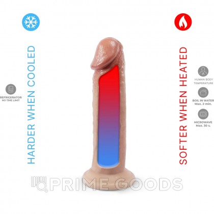 Реалистичный фаллоимитатор SilexD Model 2 (15,3*3,5), телесный от sex shop primegoods фото 6