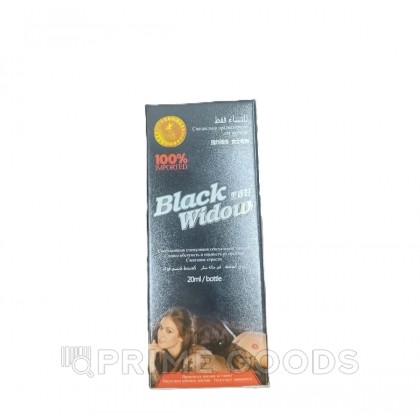 Возбуждающие капли Черная вдова BLACK WIDOW для женщин 20 мл от sex shop primegoods фото 2