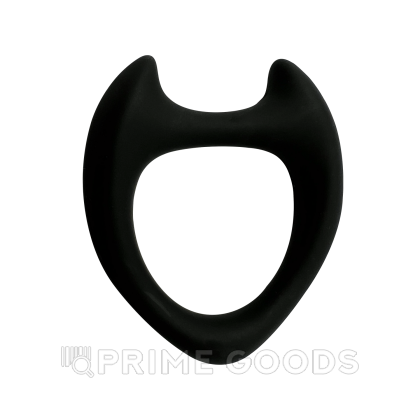 Эрекционное кольцо Toro от Wooomy черное (M) от sex shop primegoods фото 2