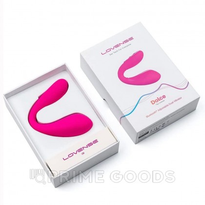 Двойной смарт-вибратор Lovense Dolce (ранее Quake) от sex shop primegoods фото 5