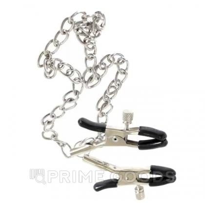Зажим на соски (цепочка) от sex shop primegoods фото 3