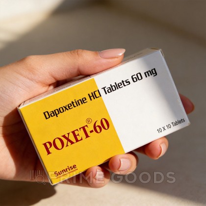 Препарат для продления полового акта Poxet 60 mg (10 шт.) от sex shop primegoods фото 6
