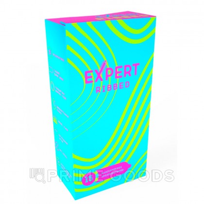 Презервативы EXPERT Ribbed, ребристые, 15 шт от sex shop primegoods фото 2