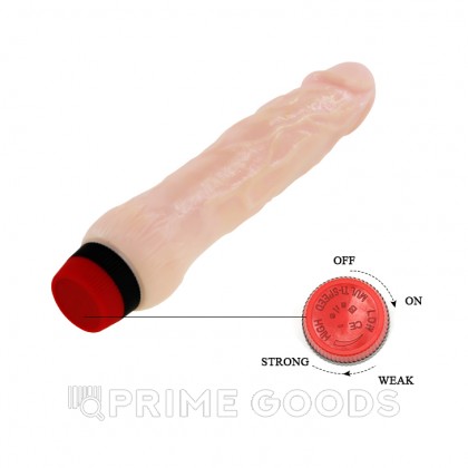 Вибратор-реалистик (21,5×4 см) от sex shop primegoods фото 6