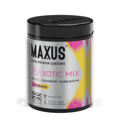 Презервативы ароматизированные MAXUS Exotic Mix 15шт. от sex shop primegoods