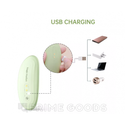 Смарт вибратор Magic nyx от Magic motion зеленый от sex shop primegoods фото 2