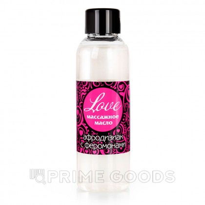 Массажное масло с феромонами Love, флакон, 75 мл от sex shop primegoods