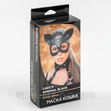 Маска Кошка Lady's Arsenal Black от sex shop primegoods фото 3