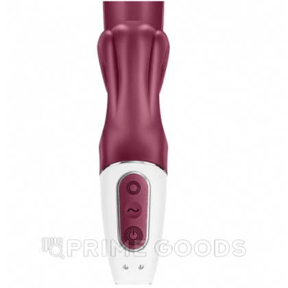 Вибратор-кролик Satisfyer Love me бордовый от sex shop primegoods фото 7