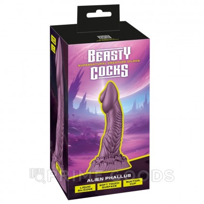 Фаллоимитатор You2Toys Beasty Cocks Alien Phallus (18*4,9) от sex shop primegoods фото 6
