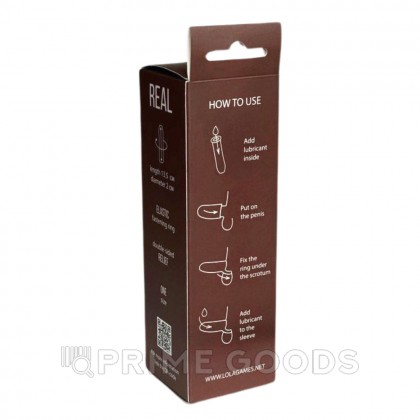Фаллоудлинитель Real Extra Sense Rings (13,5*2 см) от sex shop primegoods фото 7