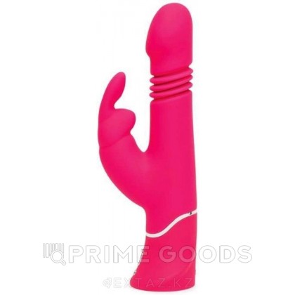 Вибратор Happy Rabbit Thrusting Realistic розовый от sex shop primegoods