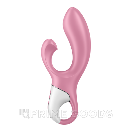 Вибратор-кролик Air pump bunny 2 Satisfyer розовый от sex shop primegoods фото 8