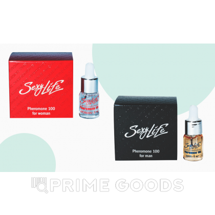 Концентрированные феромоны муж 100% Sexy Life 5мл от sex shop primegoods фото 2