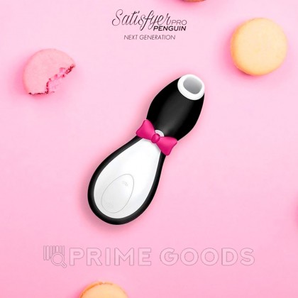 Массажер клитора Satisfyer Pro Penguin NG, черный от sex shop primegoods фото 4