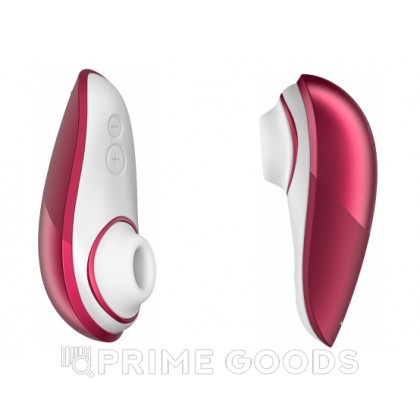 Бесконтактный клиторальный стимулятор Womanizer Liberty красный от sex shop primegoods фото 3