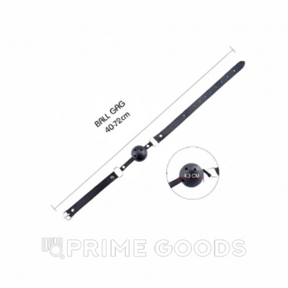 Кляп для рта Alive Discretion, черный  от sex shop primegoods фото 2