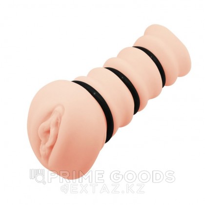 Мастурбатор в виде вагины с 3 кольцами Rossi от sex shop primegoods