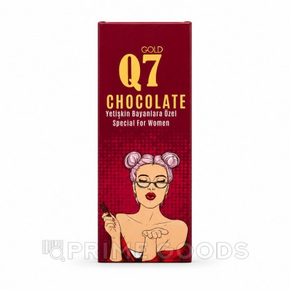 Шоколад Q7 gold женский 25 г. от sex shop primegoods