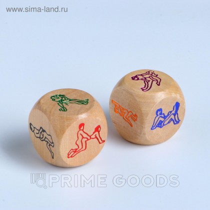 Секс кубики для взрослых «Позы 18+», 2 шт. от sex shop primegoods фото 2
