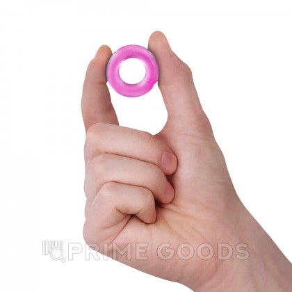 Эрекционное кольцо My Extaz, розовое от sex shop primegoods фото 2